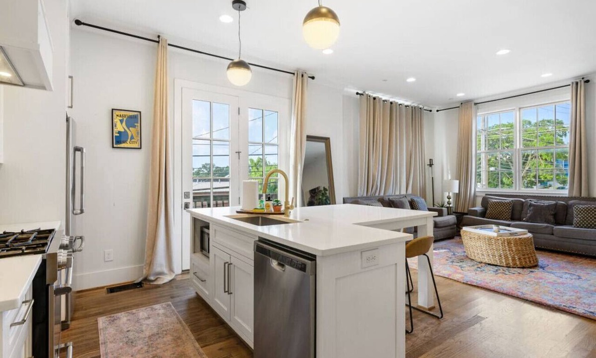 Rolling Mill Hill Apartment | 18 Bed Downtown View Walk To Broadway