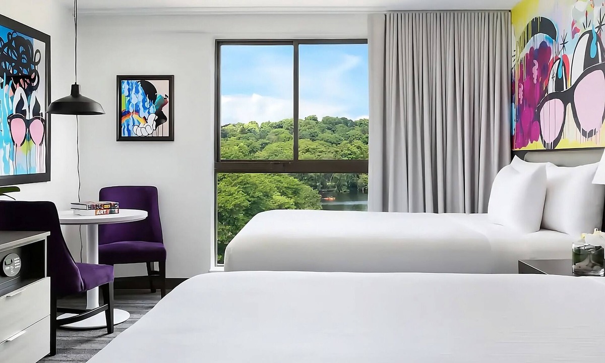 Lower Allston Hotel | 2 Standard Rooms with 2 Queen Beds at Studio Allston Hotel
