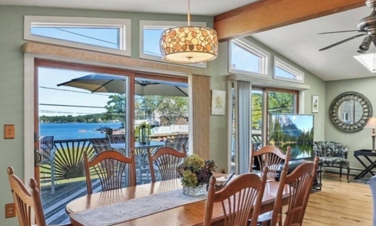 Webster House | 3-bedroom house on Webster Lake with amazing views, beach and boat launch access