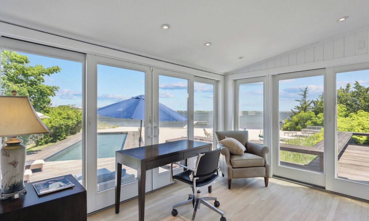Water Mill House | Amazing Beachfront Water Mill Home with Private Pool and Hot Tub, Perfect.