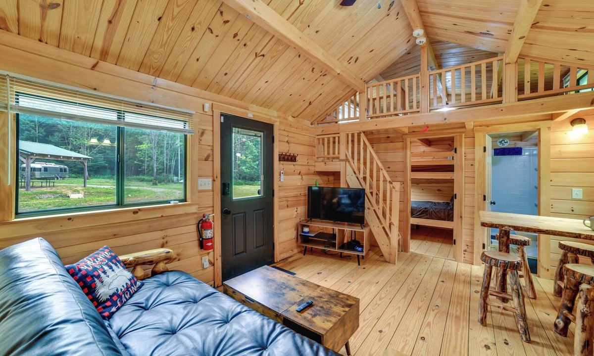 Sidney Center Cabin | Catskills Tiny Home Cabin: Surrounded by Nature!