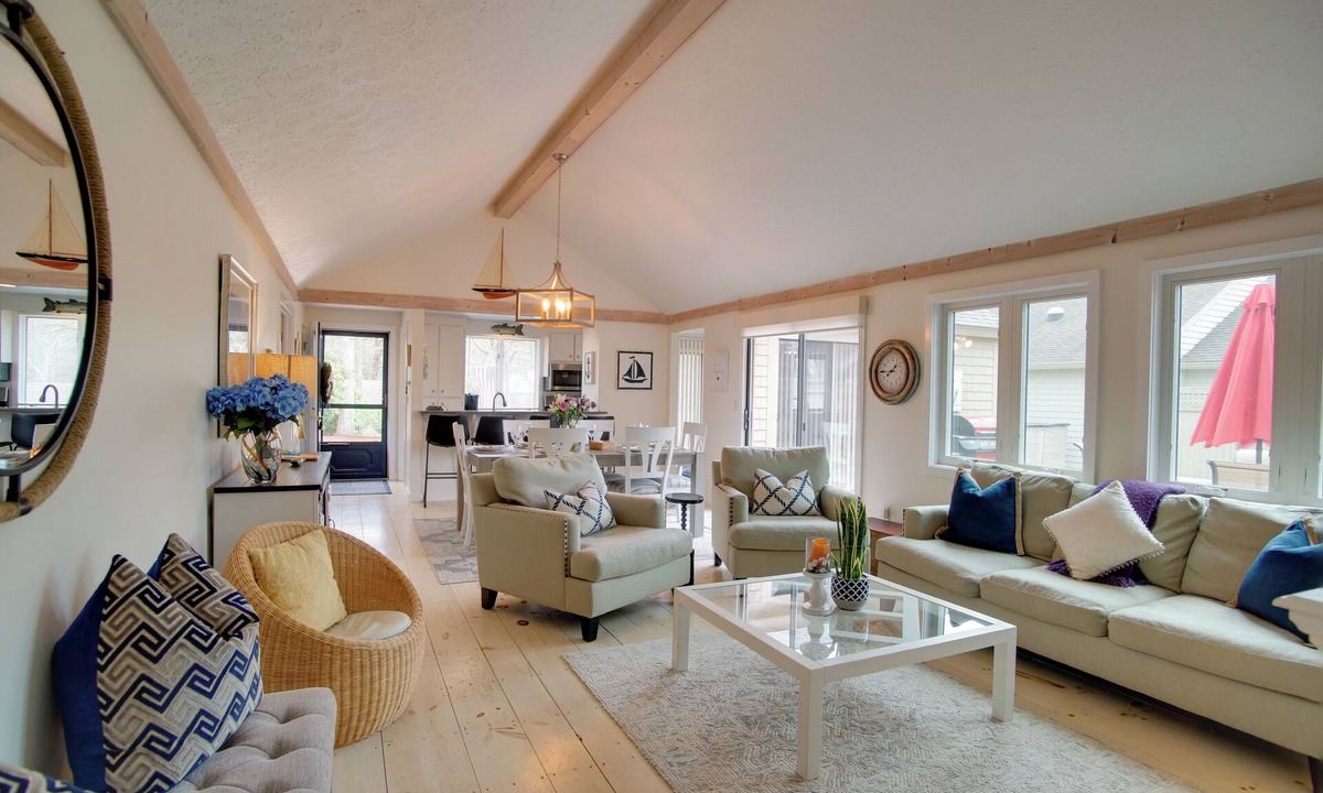Mews Village Cottage | Charming Cape Cod Home w/Patio, 2 Mi to Beach!