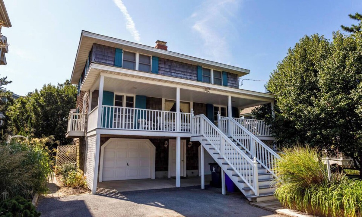 Rehoboth by the Sea Cottage | Coastal Cottage Just Steps from Beach with Private Elevator & Spacious Porches!