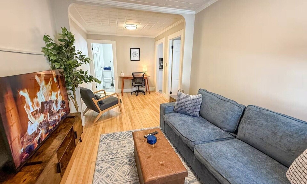Concord Apartment | Concord, NH - Entire Place - Pet Friendly - Mins to Elliot - Queen Bed