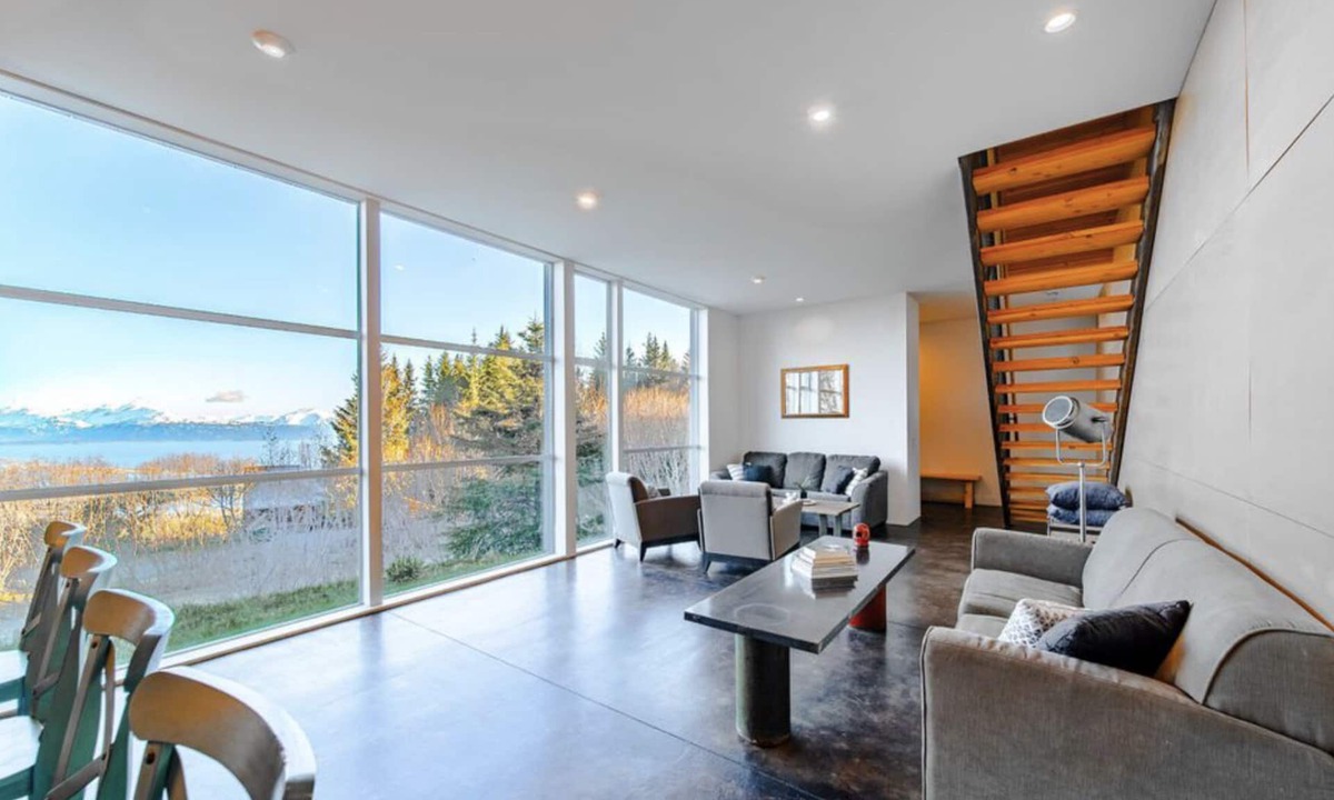 Homer House | Cozy and modern craftsman home with deck, fire pit, and amazing views!