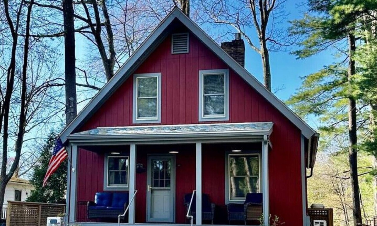 Town of Copake Cottage | Cozy Red Cottage on Robinson Pond nestled between the Berkshires and Catskills.
