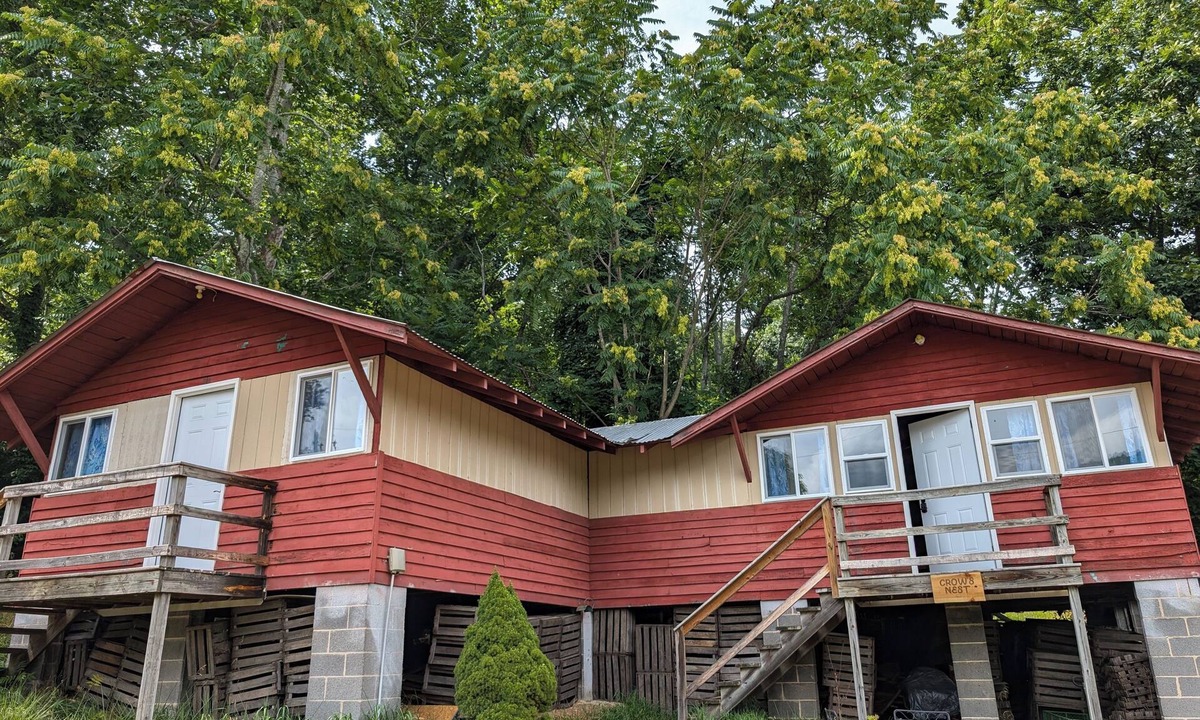 Capon Bridge Cabin | Crow's Nest Cabin at Buffalo Gap Retreat - a Pet-Friendly Destination!