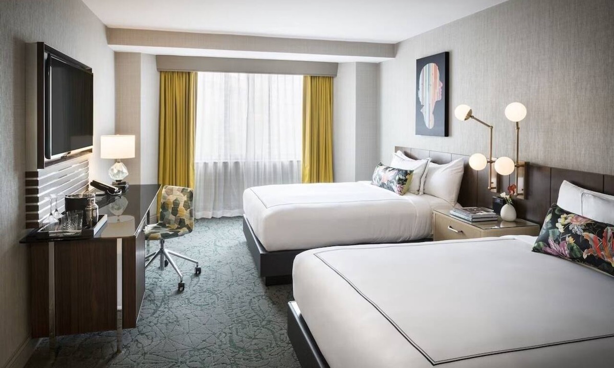 Downtown Washington D.C. Hotel | Double Queen Stay, The Darcy, Stylish Accommodation, Near Lincoln Memorial