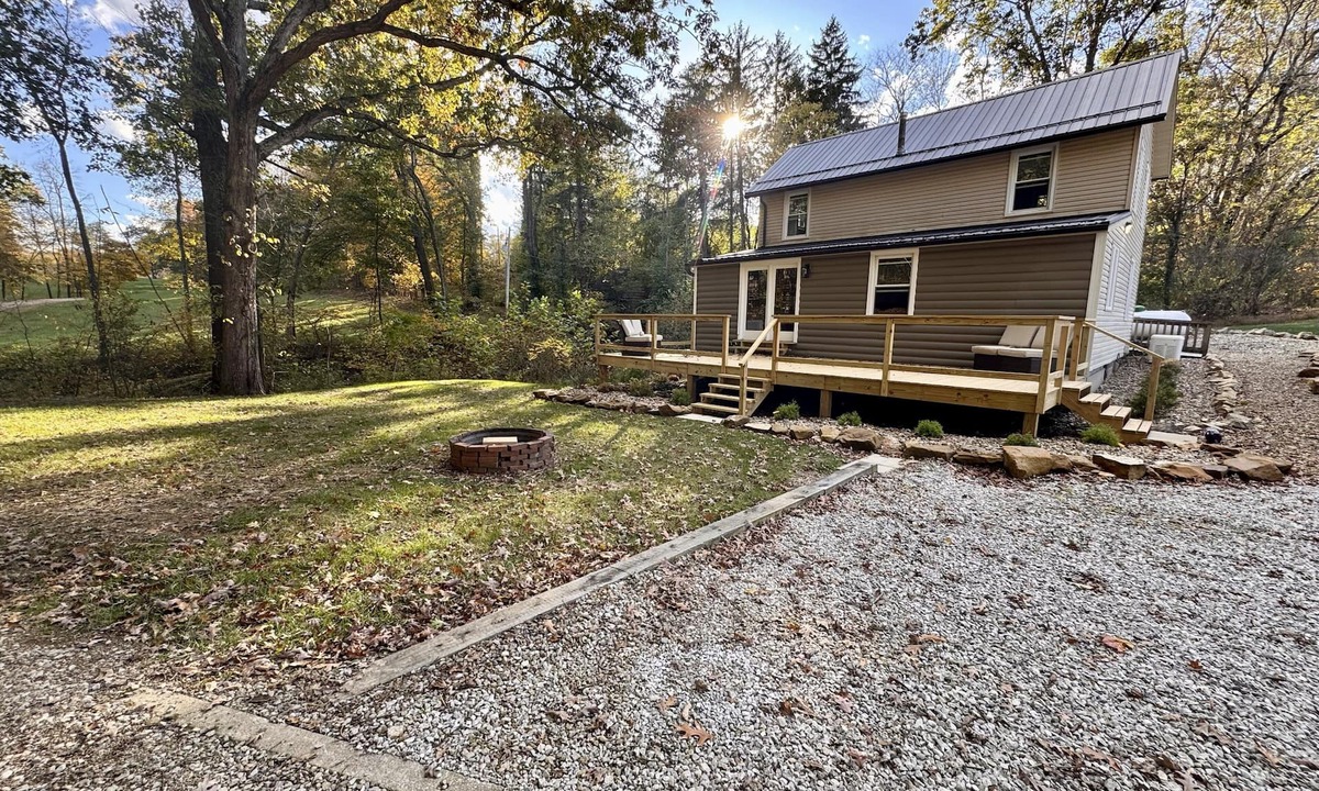 Nashport House | Escape to the The Full Quiver Deer Watching & Cozy Comforts