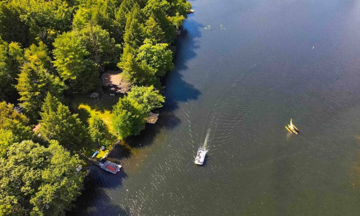 Monterey House | Forest Hollow | Waterfront Kayaks Wood Stove