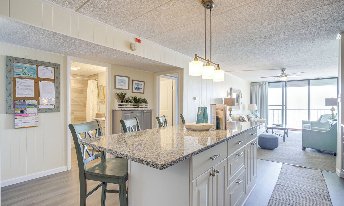 Midtown Ocean City Apartment | Heated Pool + Views: Beachfront Ocean City Gem