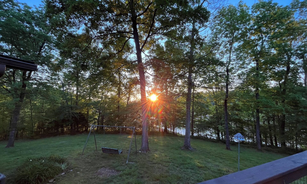 Falls of Rough House | Hideaway on the lake; large mid-century stone ranch in a park-like setting