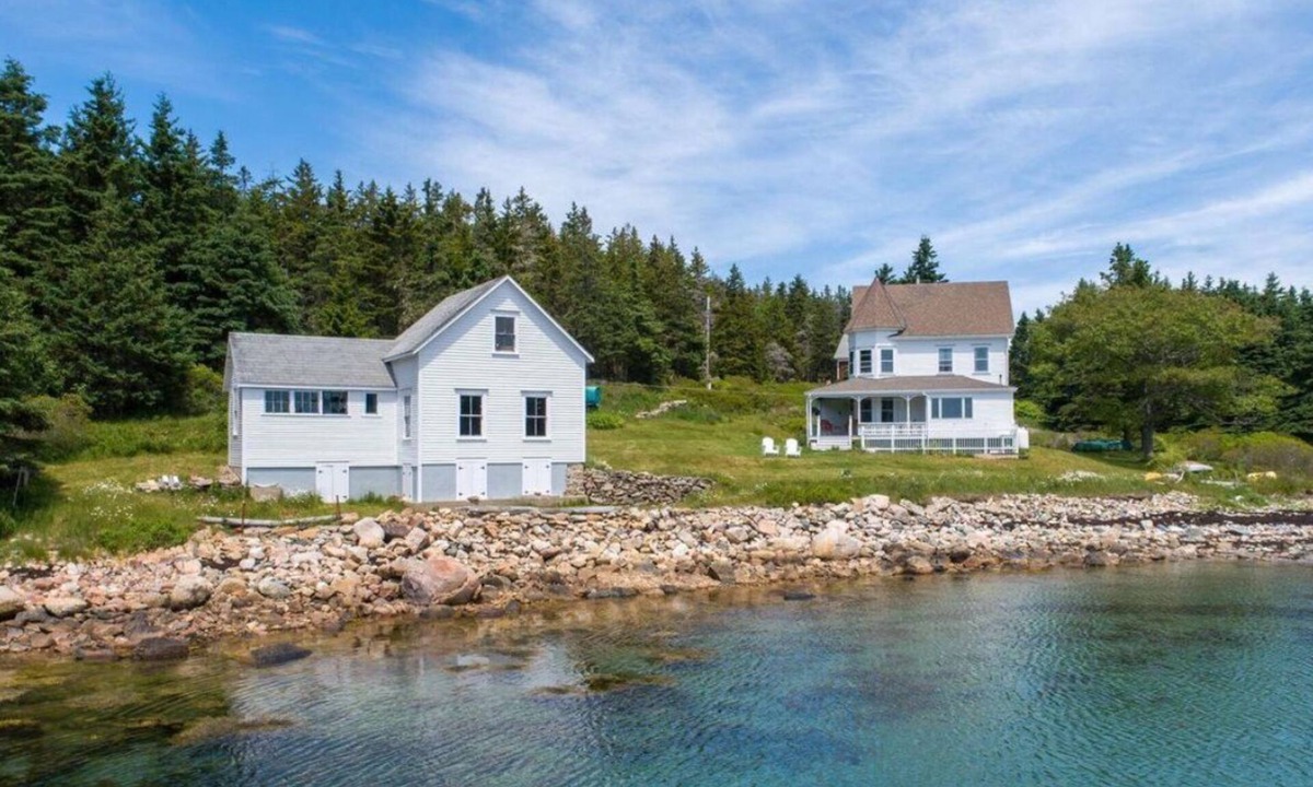 Isle Au Haut Cottage | Historic 1911 Queen Anne Victorian overlooking Head Harbor on Isle au Haut