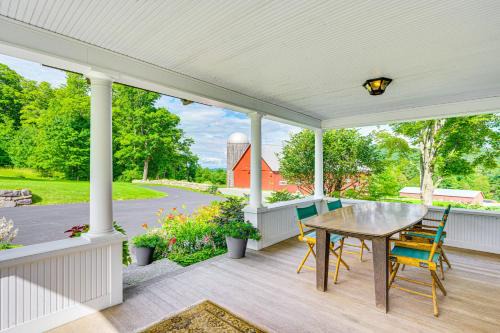 Lyndon Center House | Idyllic Vermont Farmhouse: Mtn Views on 200 Acres!