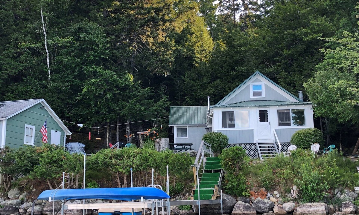 Franklin Cottage | Lakefront Camp on Molasses Pond, Easily Accessible to Mount Desert Island.