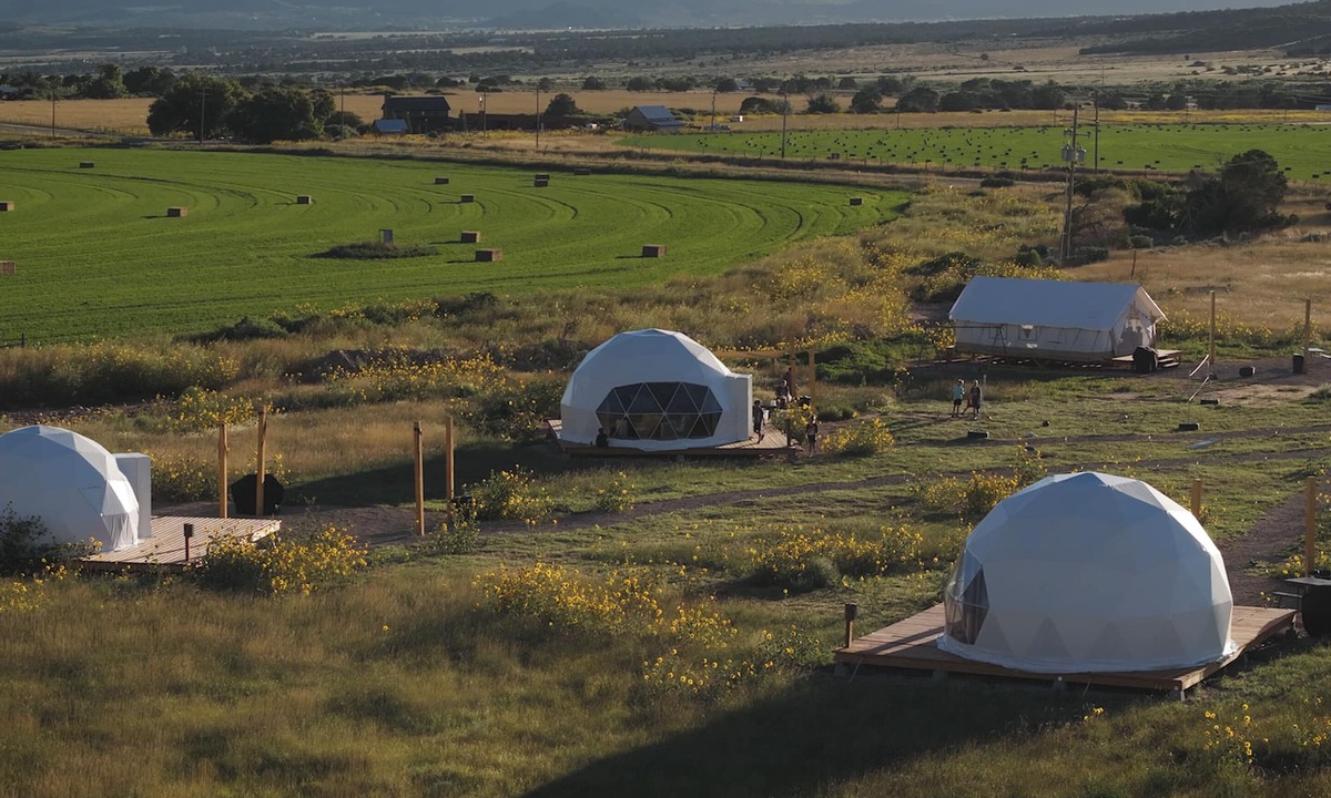 Cedar City RV Rental | Little Village Retreat Dome 1
