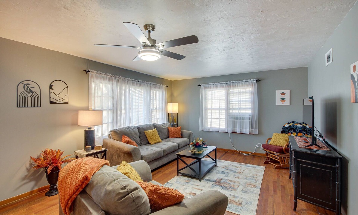 Nevada House | Missouri Escape w/Furnished Patio, Near Downtown!