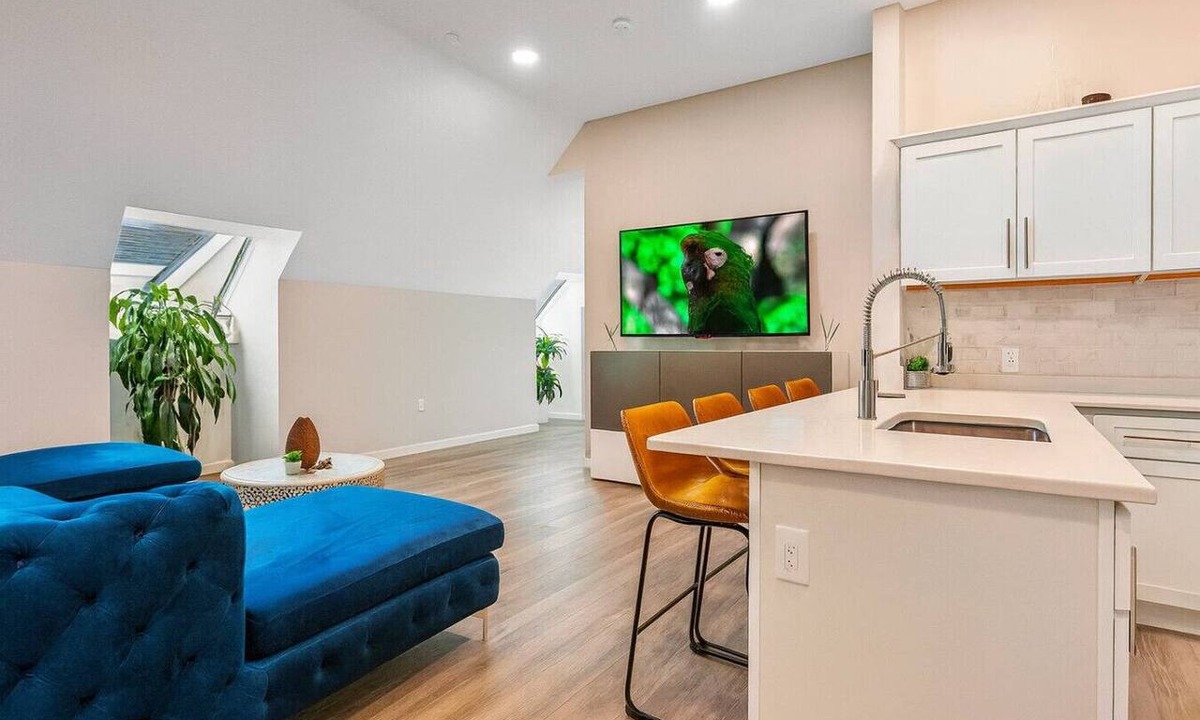 Mill River Apartment | Modern King Suite near Wooster Square and Yale