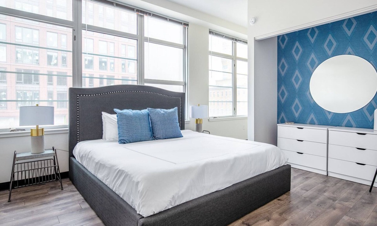 Shawmut Apartment | Modern South End 2BR w/ Doorman, W/D in Unit, by Blueground