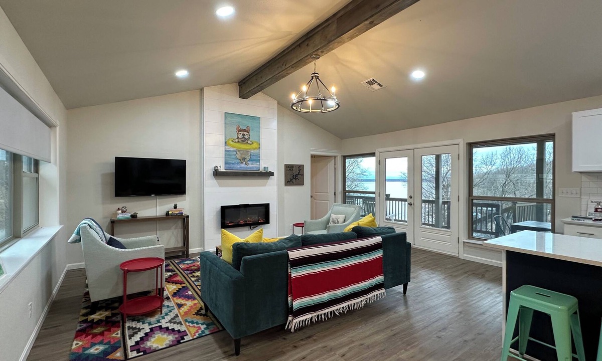 Cleora House | Modern, Waterfront Lake House in Private Cove with Remarkable Deck!