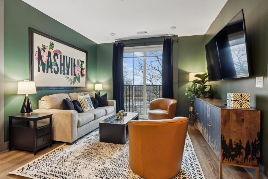 Rolling Mill Hill Apartment | Music City Muse Downtown Nashville, 5 Mins to Lower Broadway