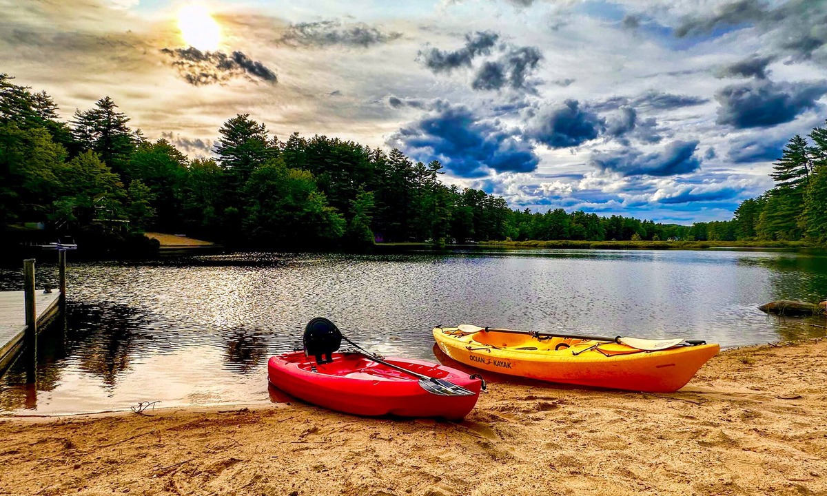 East Wakefield House | NEW Beautiful Lakefront Home on Belleau Lake! 500ft of Waterfront!