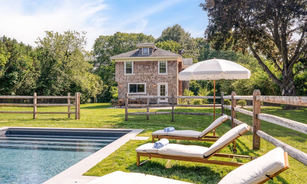 Peconic House | Newly Renovated, Stylish Peconic Retreat with Private Pool, Lush Grounds,.