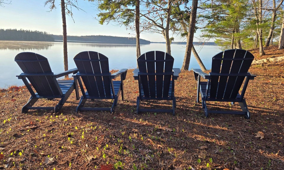Gouldsboro House | Oceanfront home with BREEO fire pit, 15 min from Acadia at Schoodic Point!