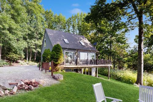 Lincolnville House | Oceanfront snowbird-friendly home on the beach with washer/dryer & fireplace