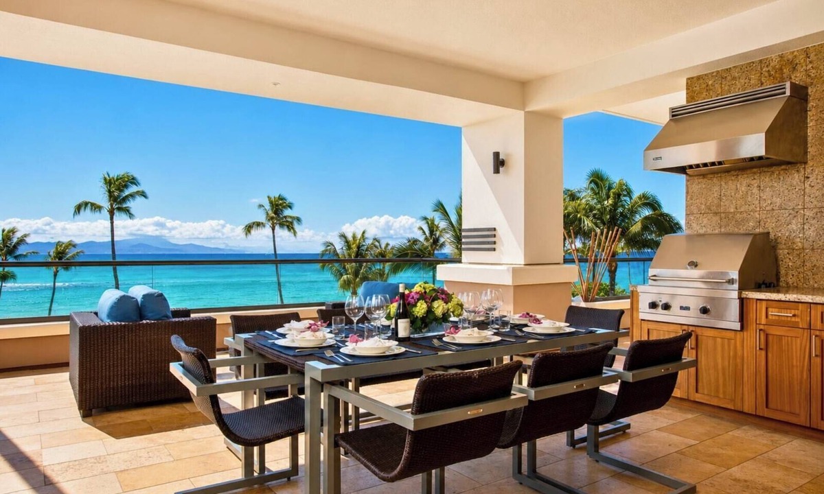 Montage Kapalua Bay Condo | Oceanview 3-Bedroom Luxury Villa at The Resort at Kapalua Bay with Housekeeping, Spa, Rental Car Included! MON-1303 | KBM