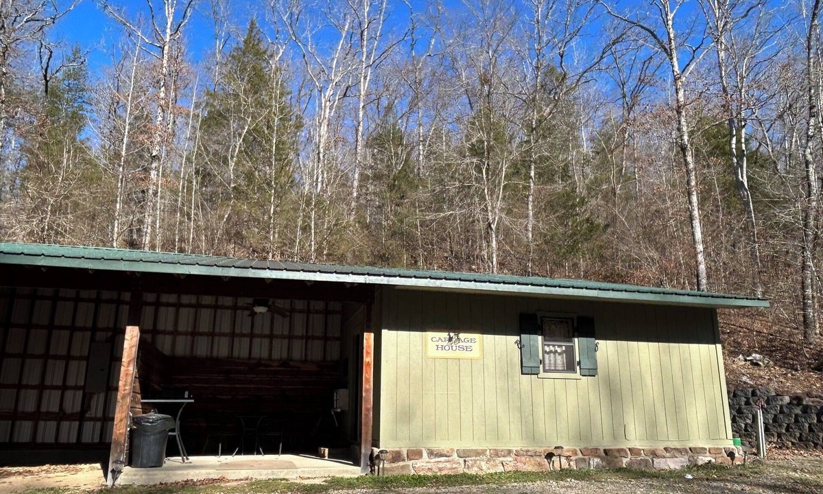 Ozark Cabin | Park and ride to ATV trailheads and tothe Mulberry River at Cass Arkansas.
