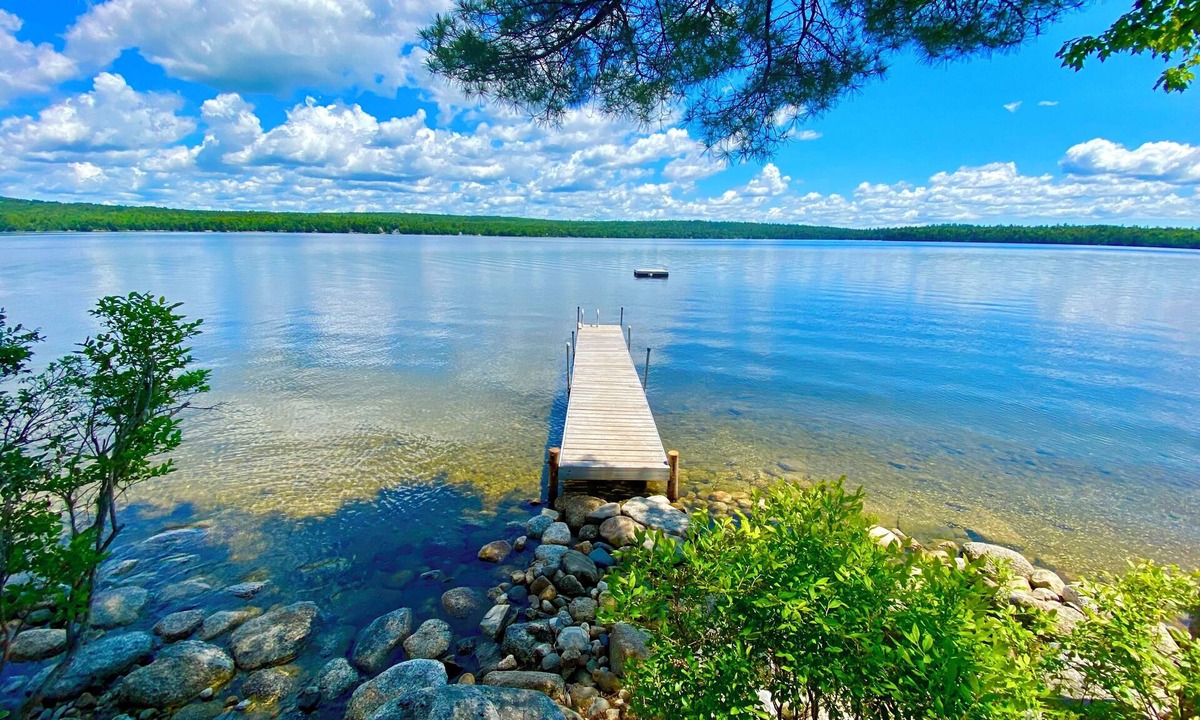 Franklin RV Rental | Peaceful lakeside private waterfront campsite; 45 min drive to Acadia! BYOTent