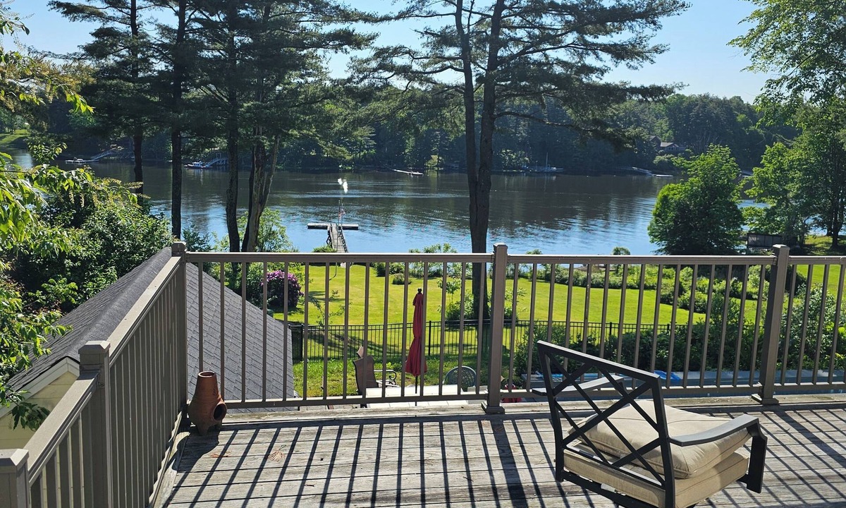 Dover Apartment | Piscataqua River Waterfront Studio, swimming pool and dock for kayaks and SUPS