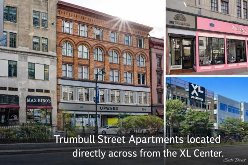 Downtown Hartford Apartment | Pratt St Brand New Studio Loft Elevator Building