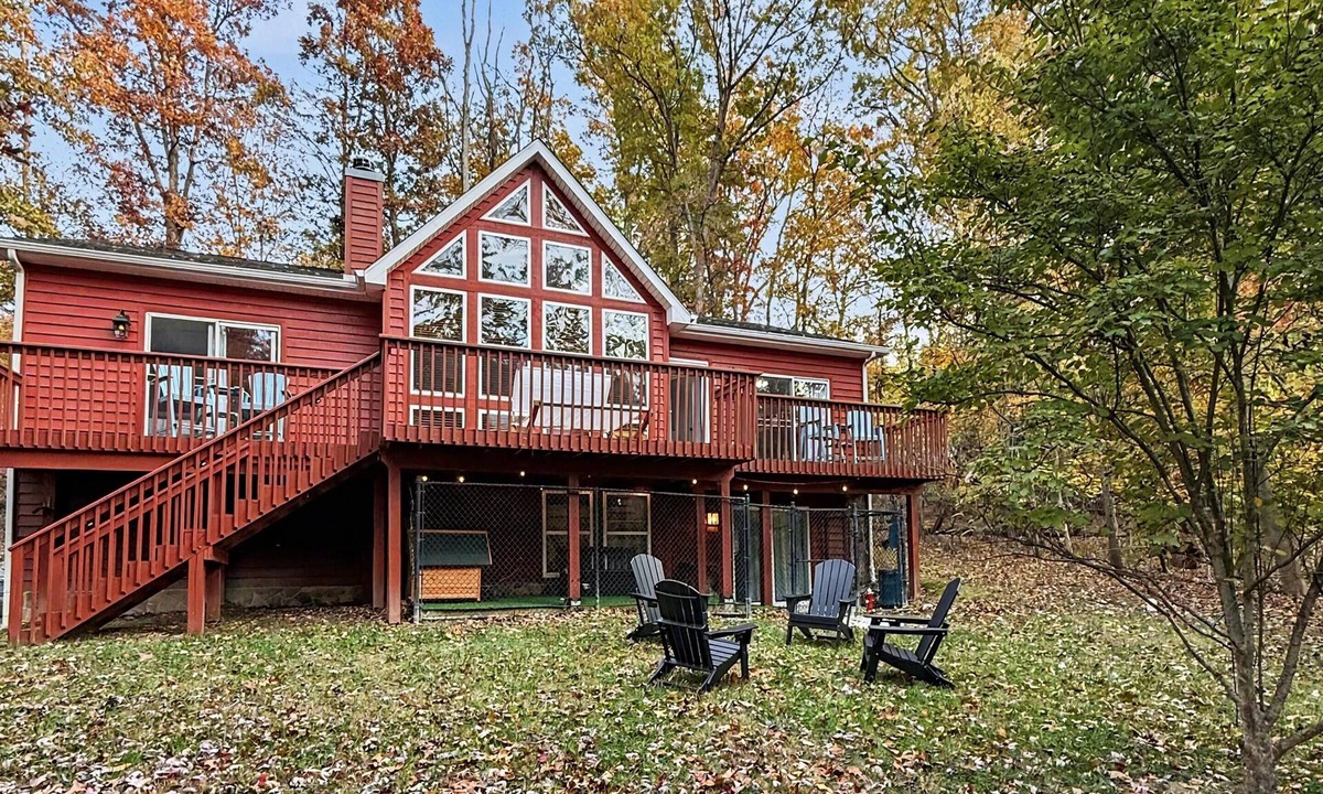 Millville Cabin | Private A-Frame Near Harpers Ferry - Sauna, Fire Pit, 3BR/3BA, Pet-Friendly