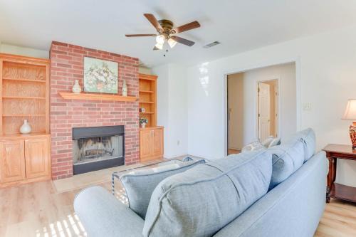 Sanger House | Relax Fireside! Poolside Oasis 3 Mi to Dtwn Sanger
