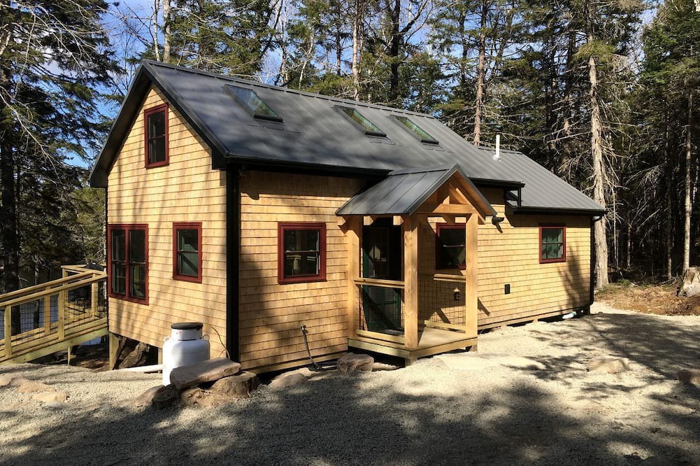 Machias Cabin | Secluded, Dog-Friendly Lakefront Cabin on Pristine Lake, Maine, for Wonderfully Romantic Getaways to Nature