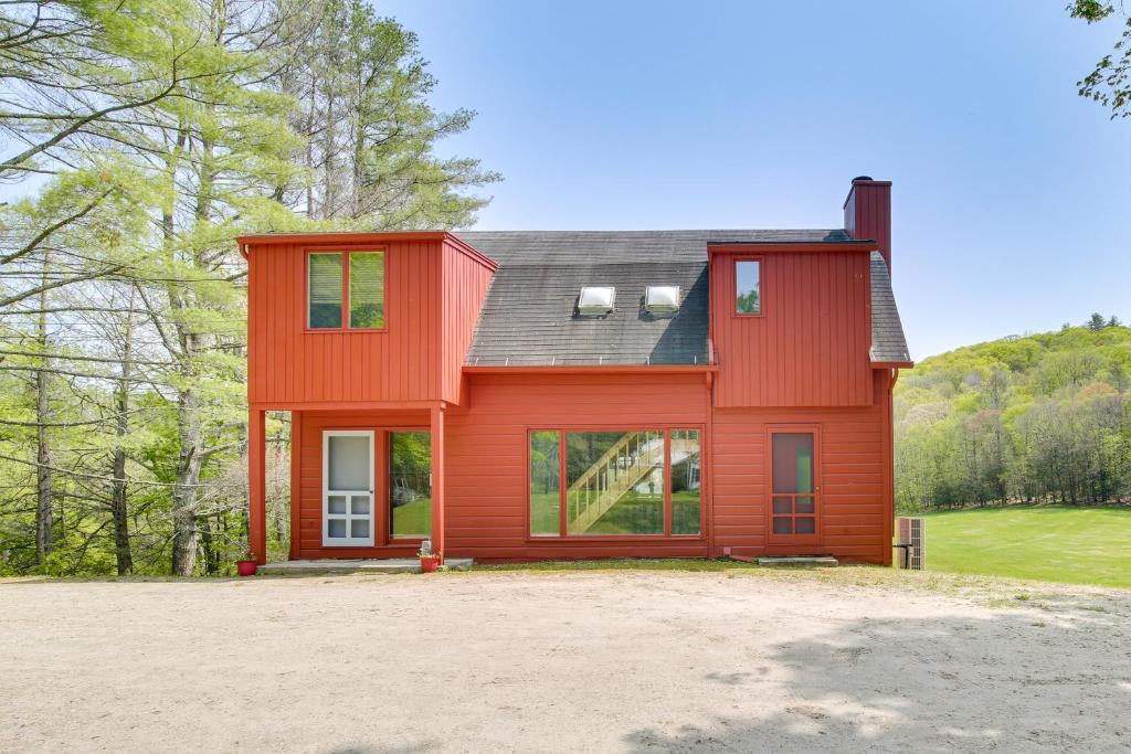 Falls Village House | Serene Salisbury Rental Home on 26 Acres w/Deck!