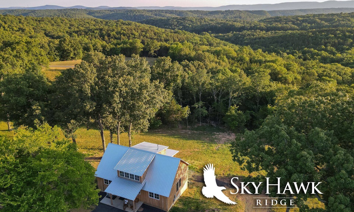 Saint Joe House | Stunning New Home at Sky Hawk Ridge, a 185-Acre Refuge ONE MILE to Buffalo River