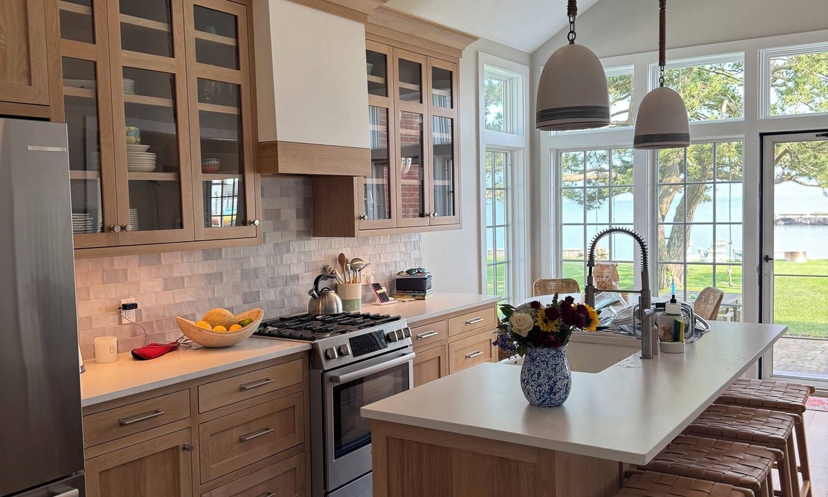 Madison Center House | Stunning Waterfront Home in Madison