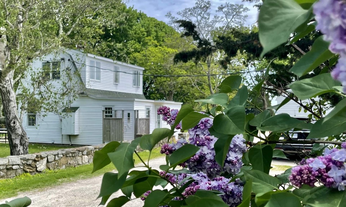 Pipes Cove Cottage | 'The Gate House'on Beach front Estate with Dockage. Walk to Village .