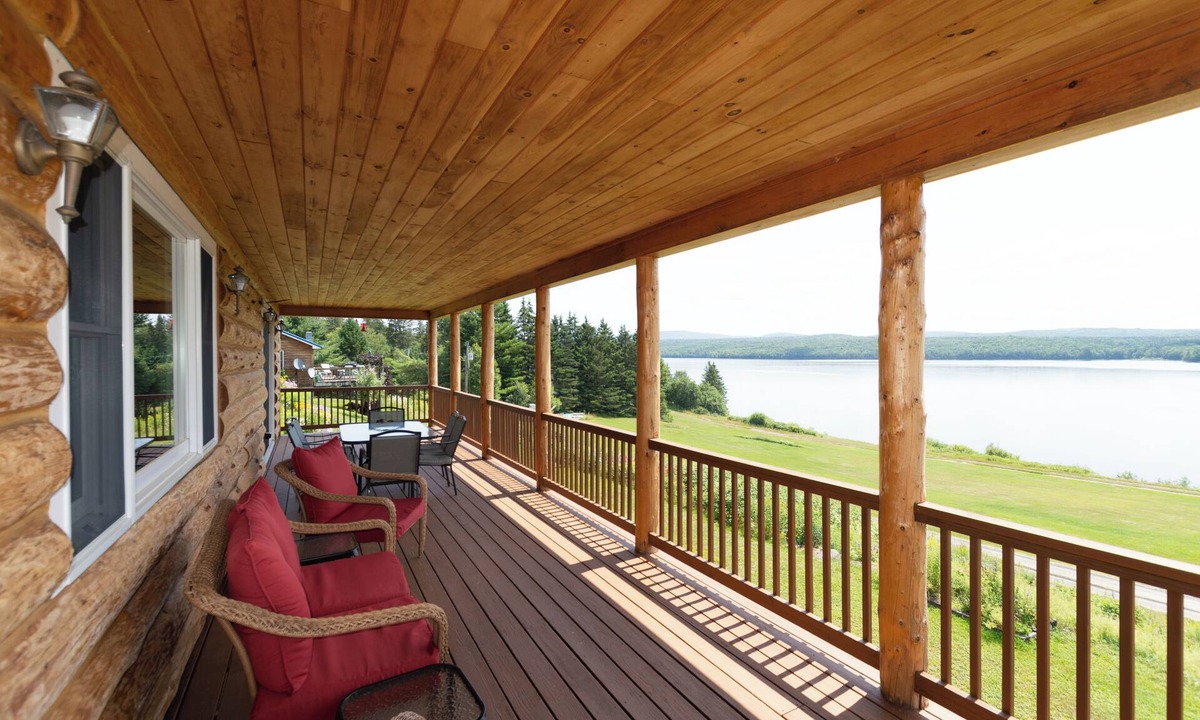 Pittsburg House | The Loon View overlooking Lake Francis.