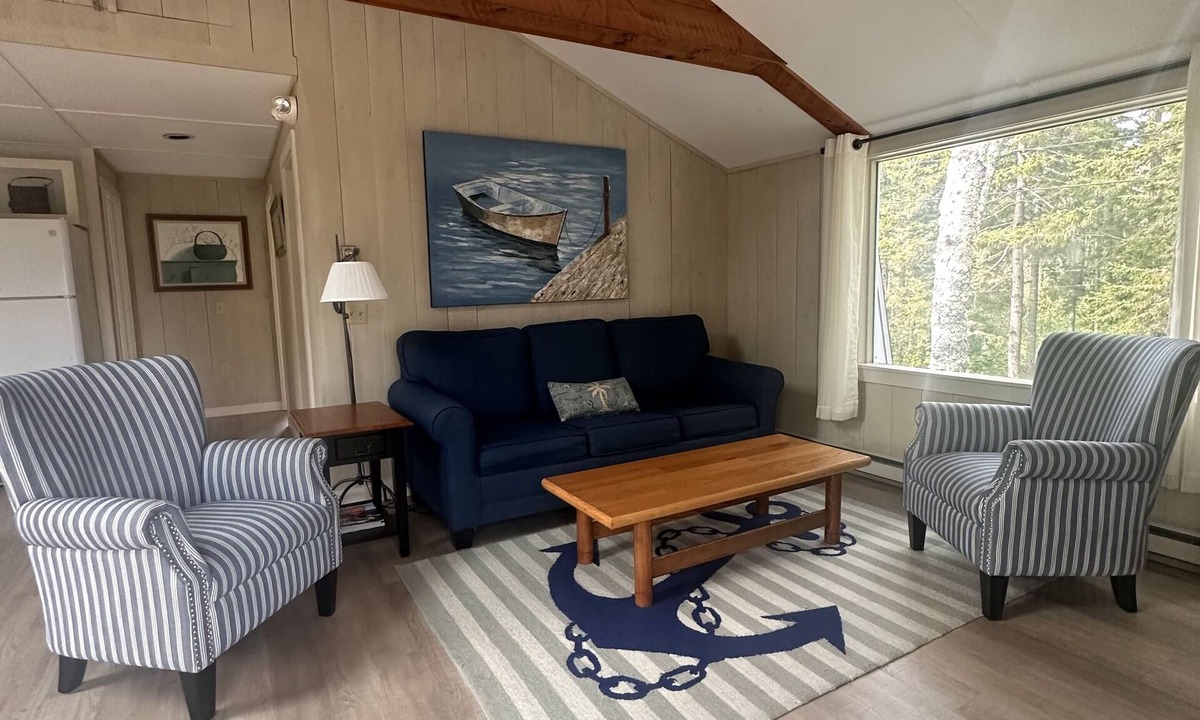 Tremont Apartment | Treetop retreat with access to kayaks and rowboat near Acadia National Park