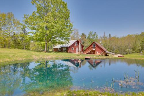 Freedom House | Trout Ponds & Sauna: Unique Log Cabin in Freedom