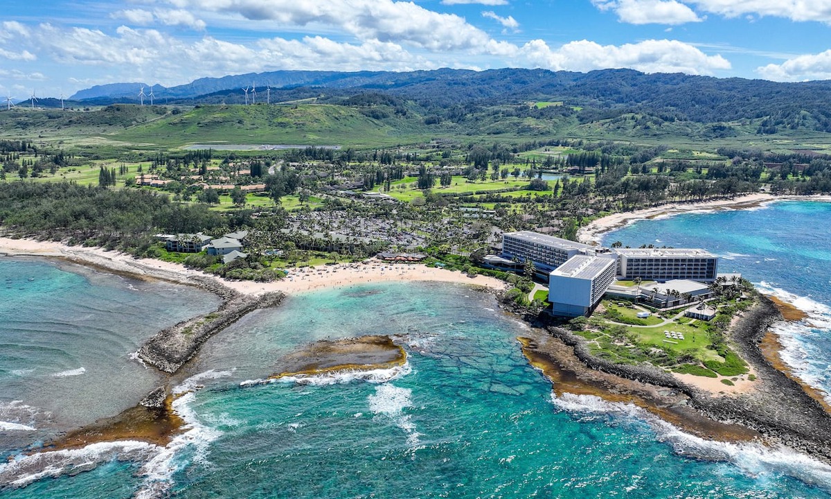 Kahuku Condo | Turtle Bay Creek view - 1Bed 2Bath Kuilima Condo - Sleeps 4