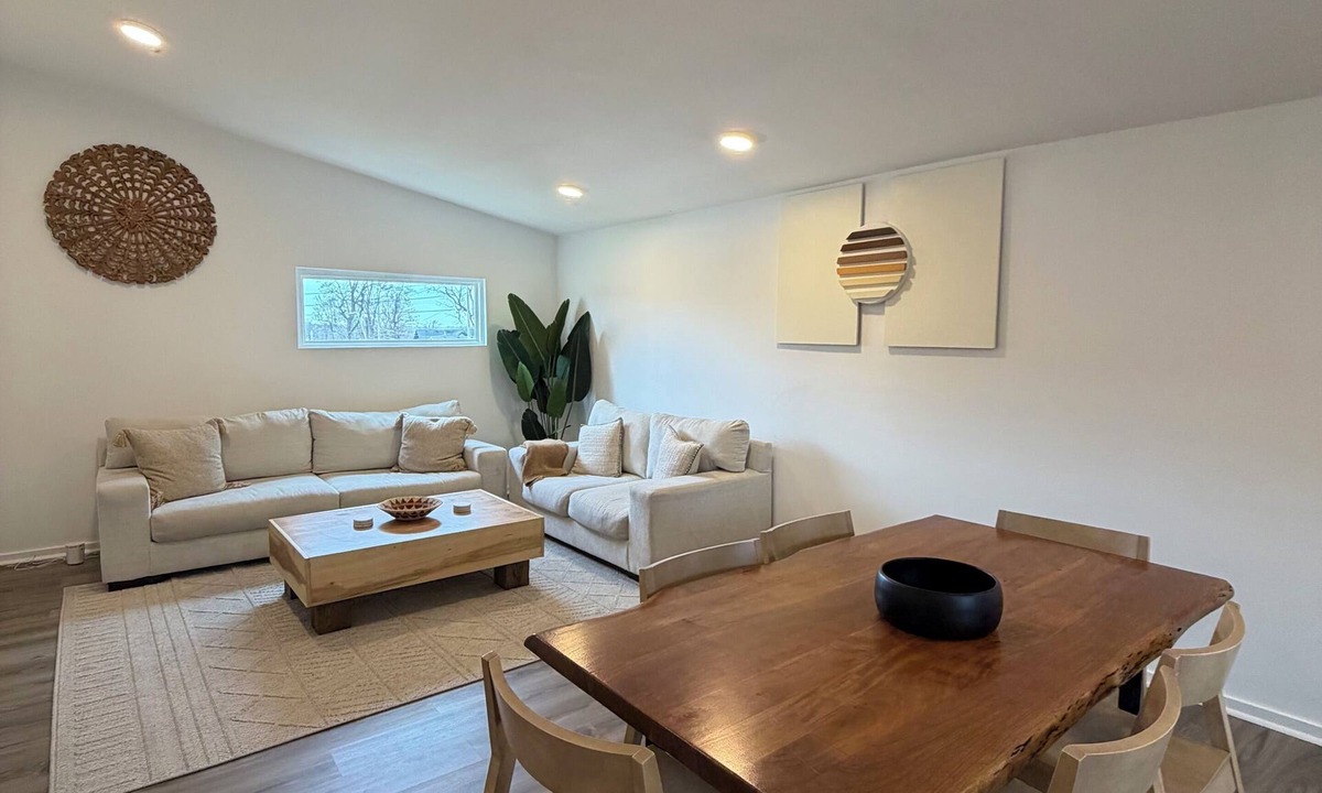 Kansas City House | Two is Better Than One! Double the Space! Large Groups Near Entertainment!