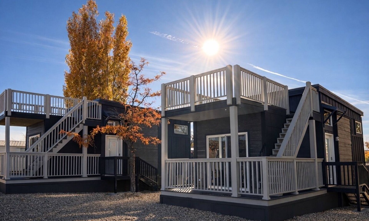 Page Cabin | Ultra Luxury Tiny Home with Deck #1B
