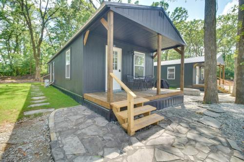 Grove House | Walk to Lake: Cozy Grove Cabin w/Fire Pit