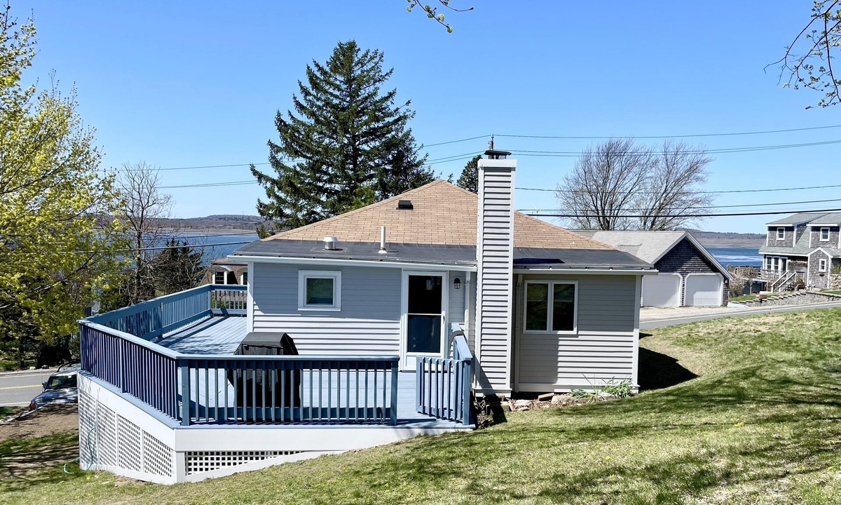 Great Neck House | Water views of Plum Island sound and access to private, sandy beach