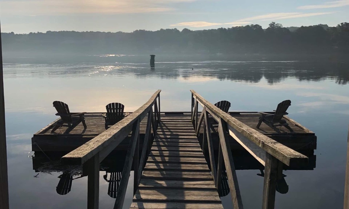 Wiscasset Cottage | Waterfront Cottage with Panoramic Views, Deep Water Dock